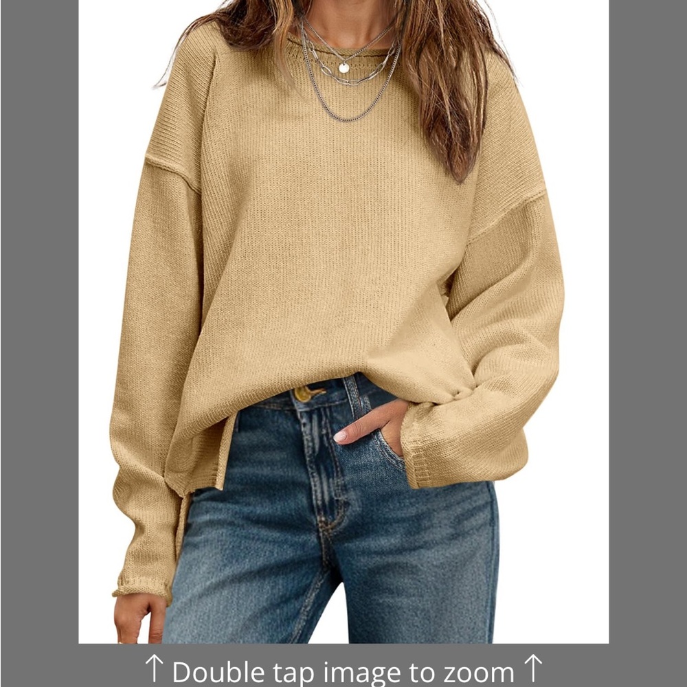 Cozy Tan Sweater